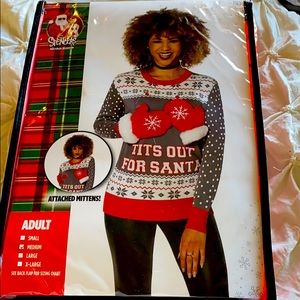 Ugly Sweater - Tits Out for Santa